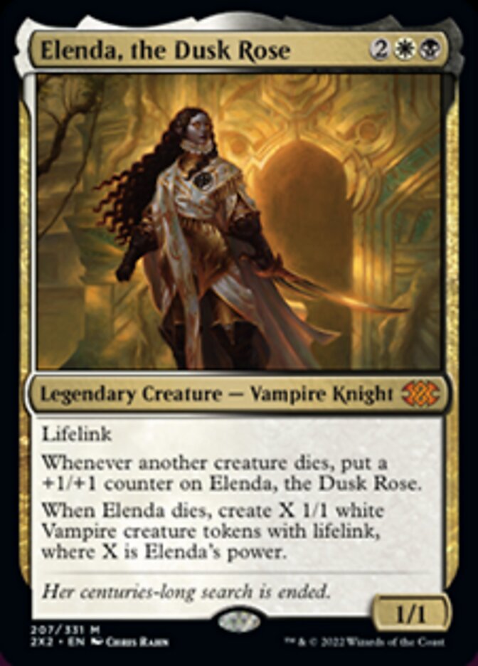 Elenda, the Dusk Rose [Double Masters 2022] | Silver Goblin