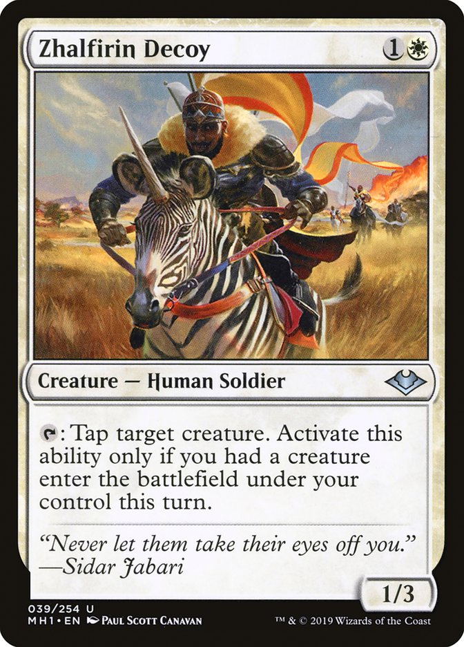 Zhalfirin Decoy [Modern Horizons] | Silver Goblin