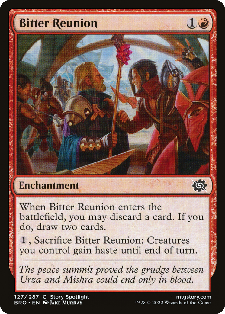 Bitter Reunion [The Brothers' War] Foil