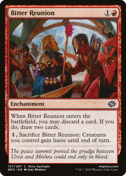 Bitter Reunion [The Brothers' War] Foil