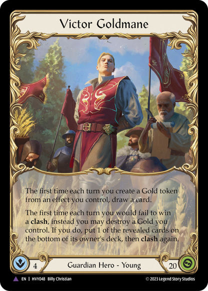 Victor Goldmane (Marvel) (HVY048) Cold Foil - Heavy Hitters
