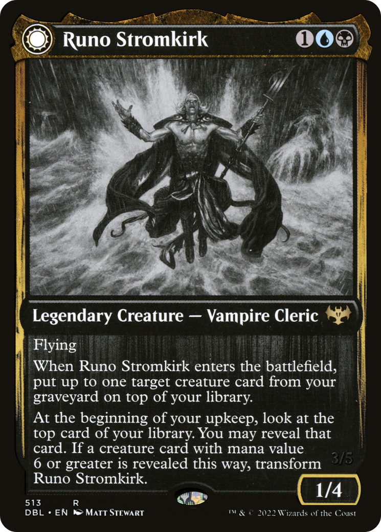 Runo Stromkirk // Krothuss, Lord of the Deep [Innistrad: Double Feature] | Silver Goblin