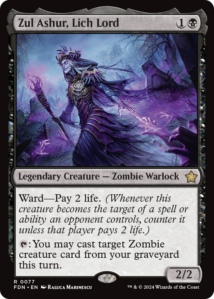 Zul Ashur, Lich Lord (077)