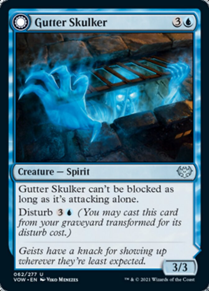 Gutter Skulker // Gutter Shortcut [Innistrad: Crimson Vow] | Silver Goblin