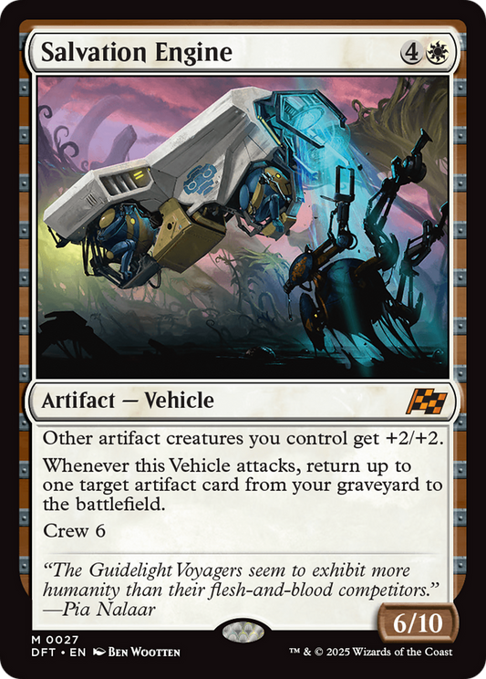 Salvation Engine Foil (027) - Aetherdrift
