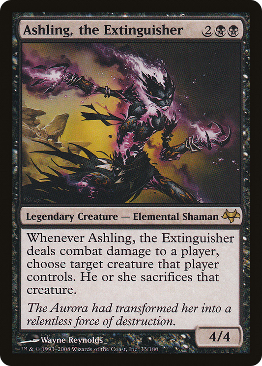 Ashling, the Extinguisher [Eventide] Foil