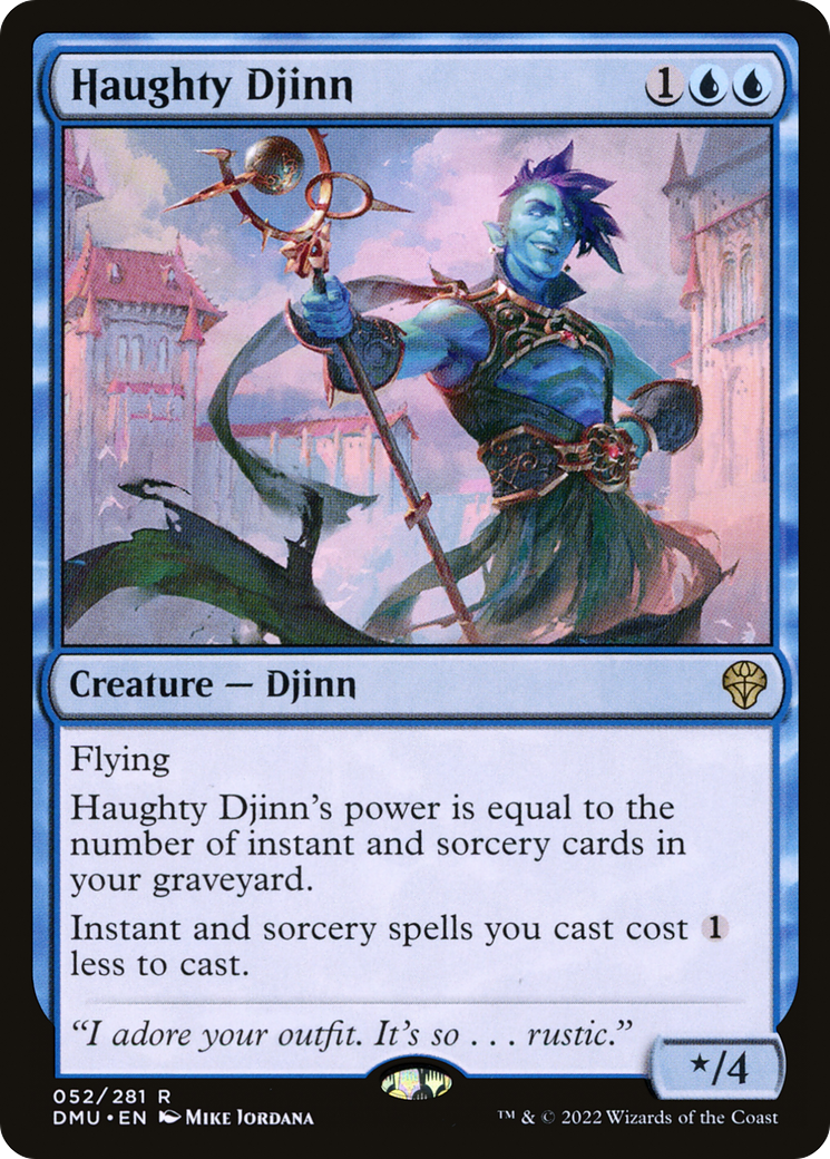 Haughty Djinn [Dominaria United] | Silver Goblin