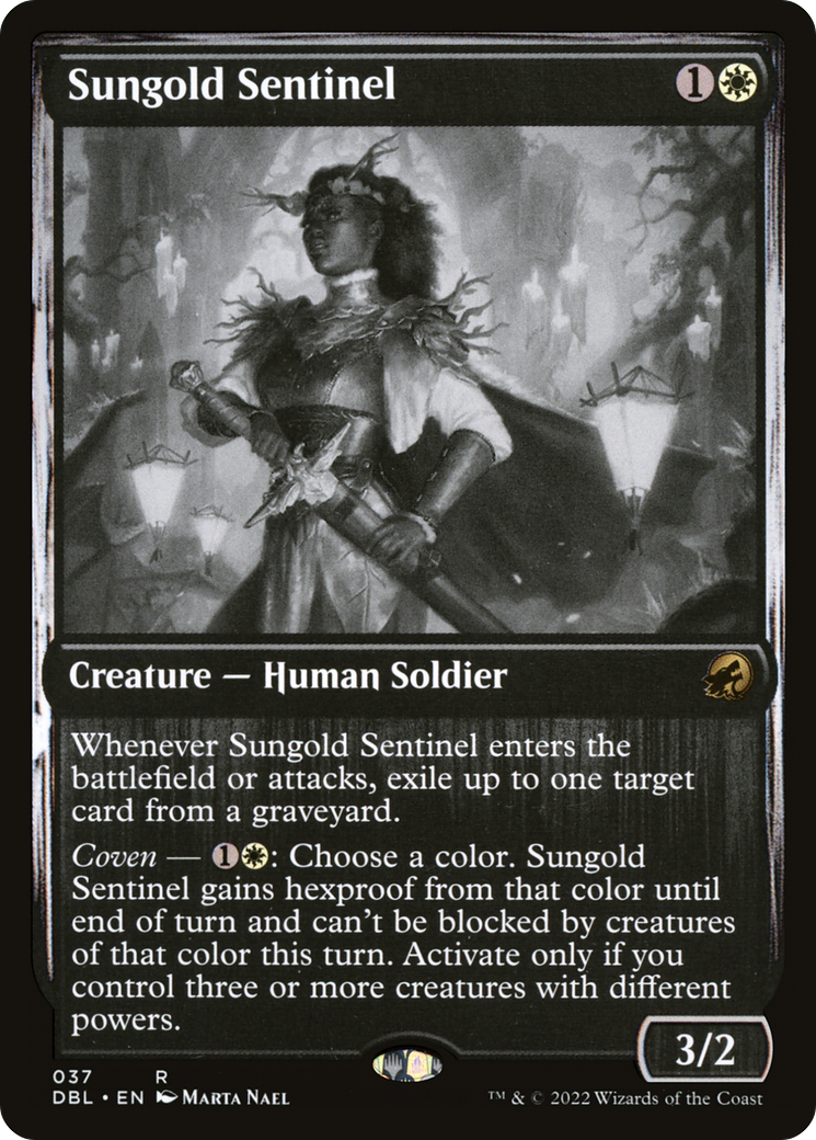 Sungold Sentinel [Innistrad: Double Feature] | Silver Goblin