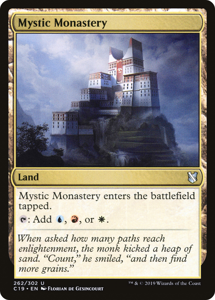 Mystic Monastery [Commander 2019] | Silver Goblin