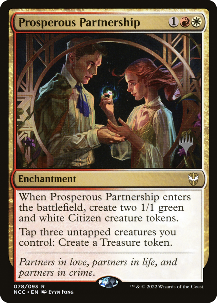 Prosperous Partnership (Promo Pack) [Streets of New Capenna Commander Promos]