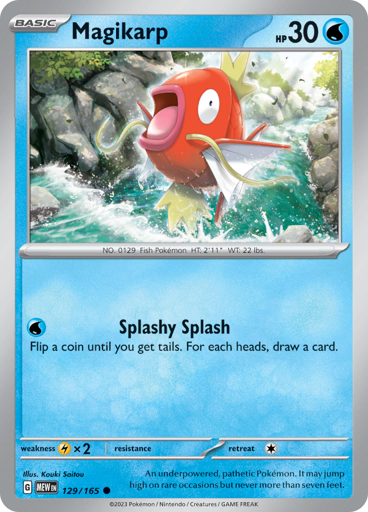 Magikarp (129/165) [Scarlet & Violet 151] | Silver Goblin