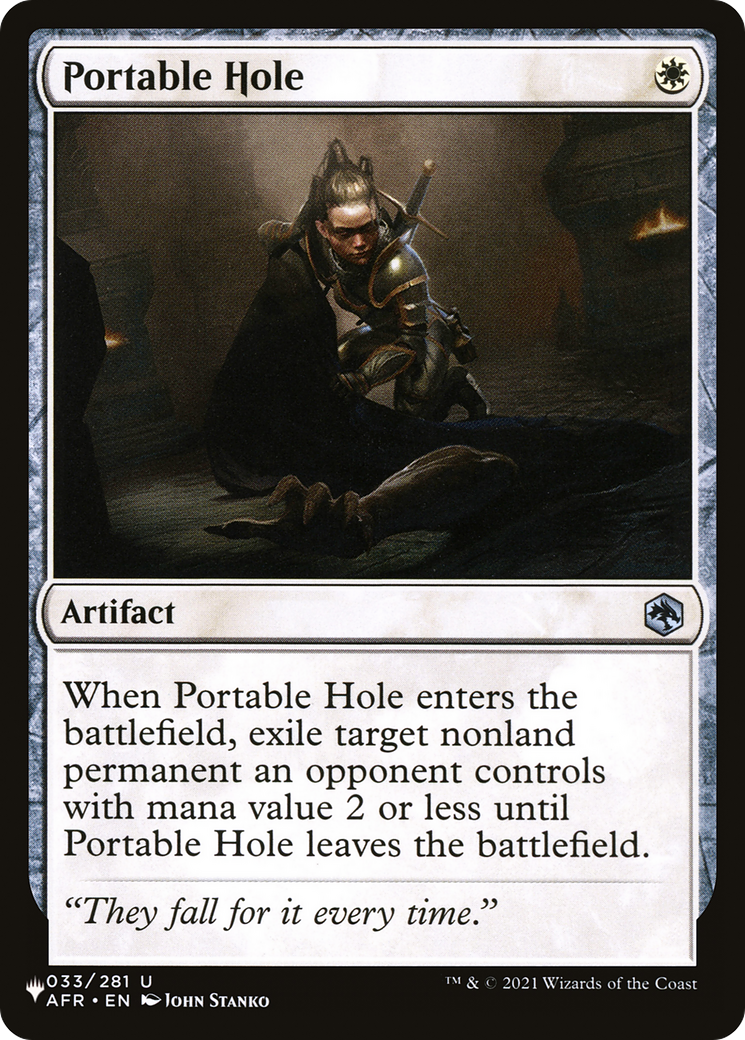 Portable Hole (AFR-33)