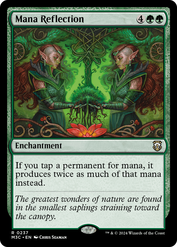 Mana Reflection (Ripple Foil) [Modern Horizons 3 Commander] | Silver Goblin