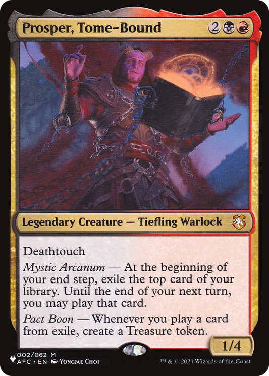 Prosper, Tome-Bound (AFC-2)