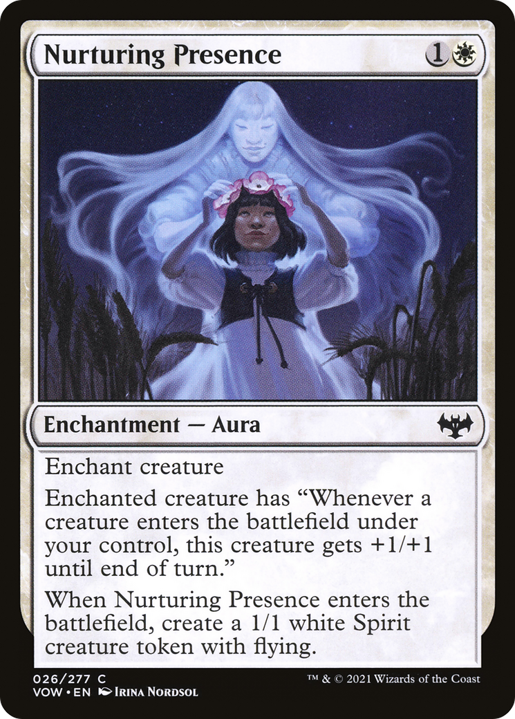 Nurturing Presence [Innistrad: Crimson Vow] | Silver Goblin