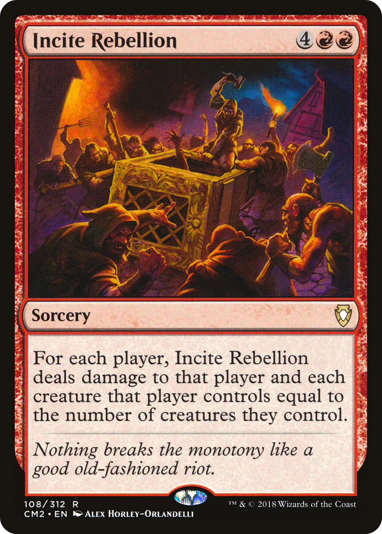 Incite Rebellion [Commander Anthology Volume II] | Silver Goblin