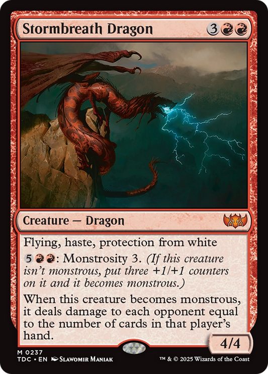 Stormbreath Dragon (237) - Commander: Tarkir: Dragonstorm