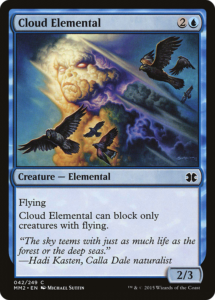 Cloud Elemental [Modern Masters 2015] Foil