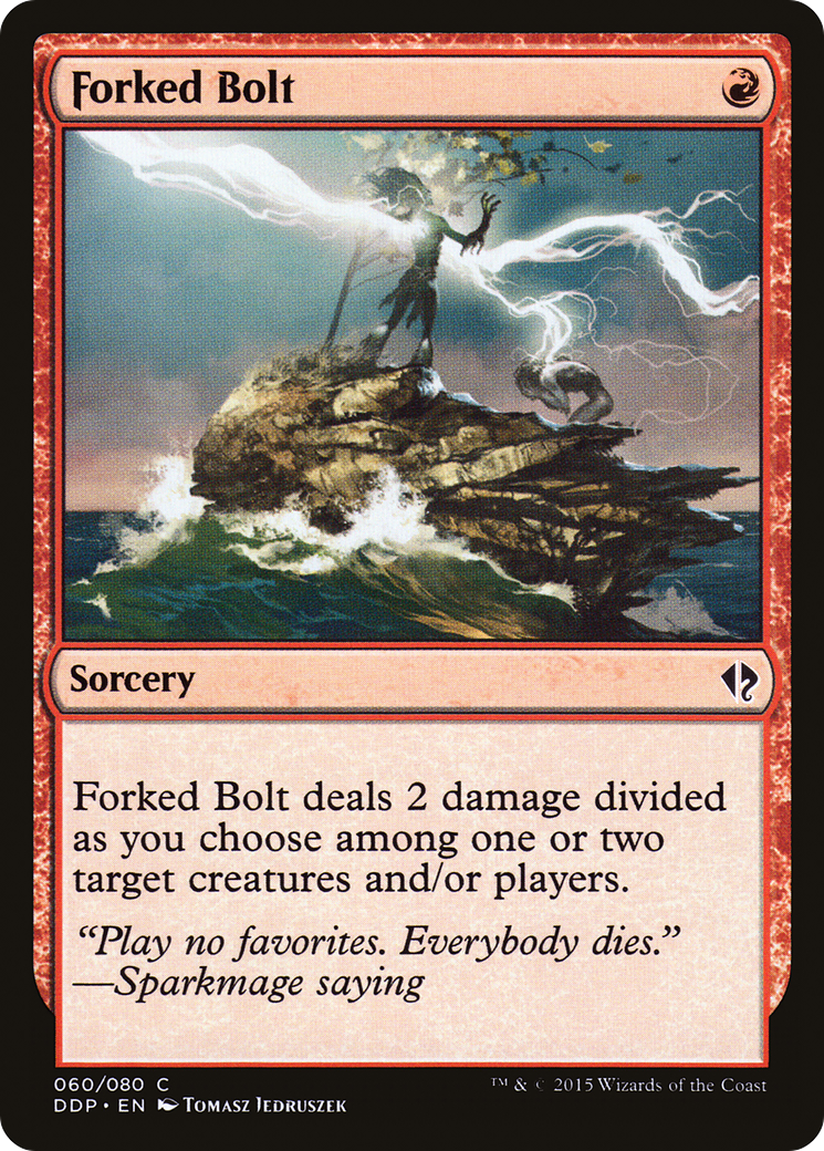 Forked Bolt [Duel Decks: Zendikar vs. Eldrazi] | Silver Goblin