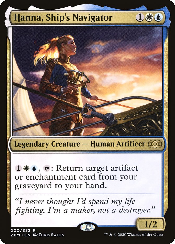 Hanna, Ship's Navigator [Double Masters] | Silver Goblin