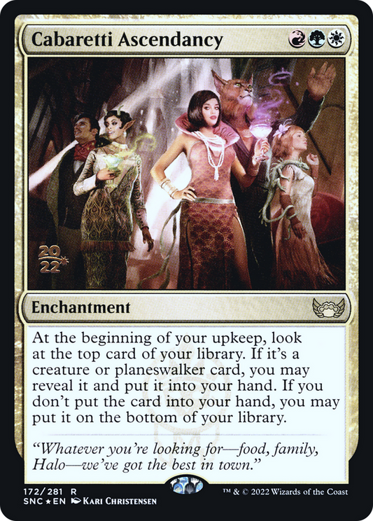 Cabaretti Ascendancy [Streets of New Capenna Prerelease Promos]