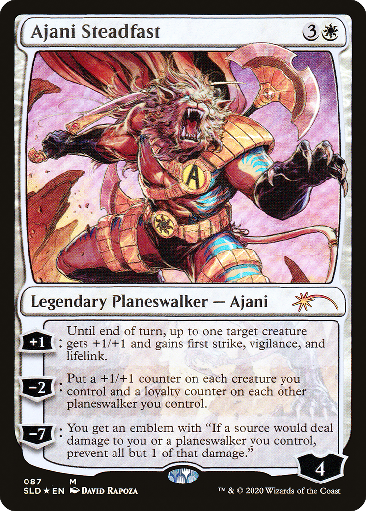 Ajani Steadfast [Secret Lair Drop Series] | Silver Goblin