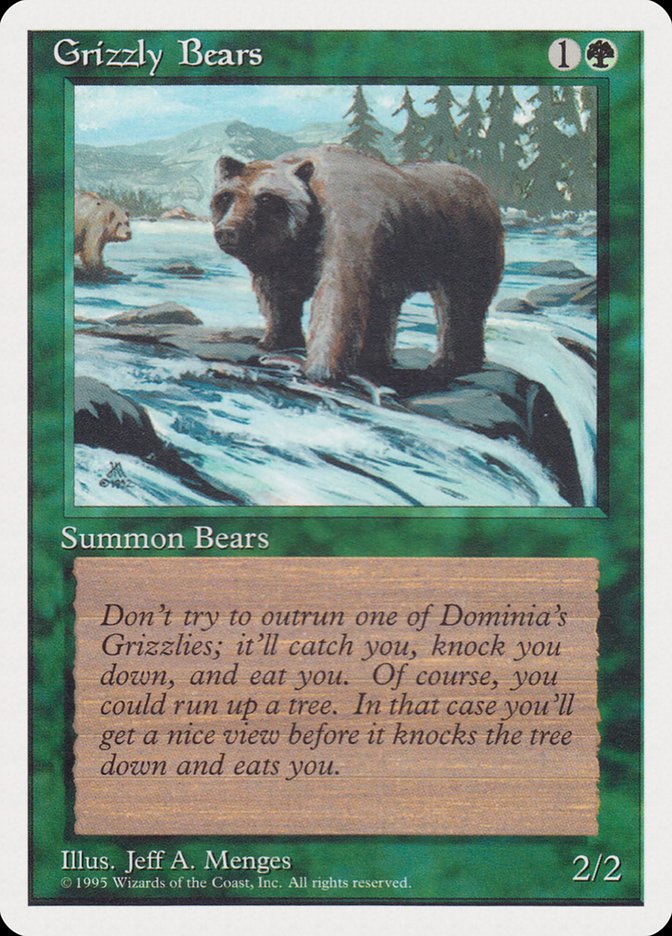 Grizzly Bears [Rivals Quick Start Set] | Silver Goblin