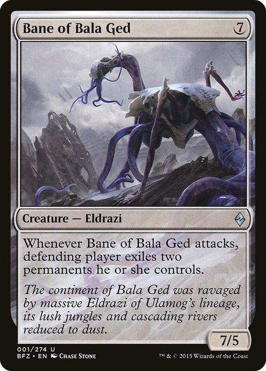 Bane of Bala Ged [Battle for Zendikar] Foil