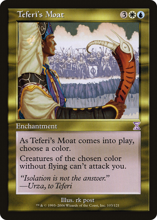Teferi's Moat [Time Spiral Timeshifted] Foil