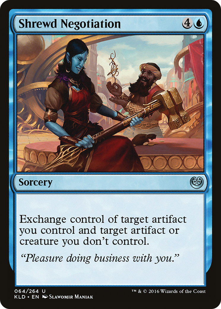 Shrewd Negotiation [Kaladesh] | Silver Goblin