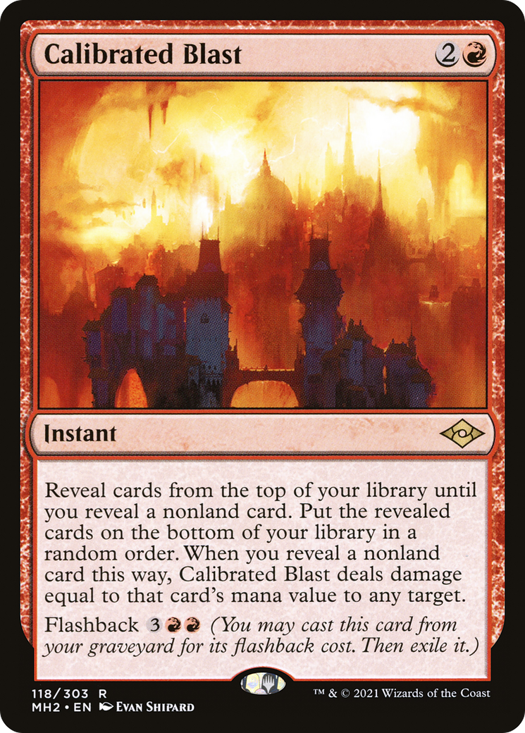 Calibrated Blast [Modern Horizons 2] | Silver Goblin