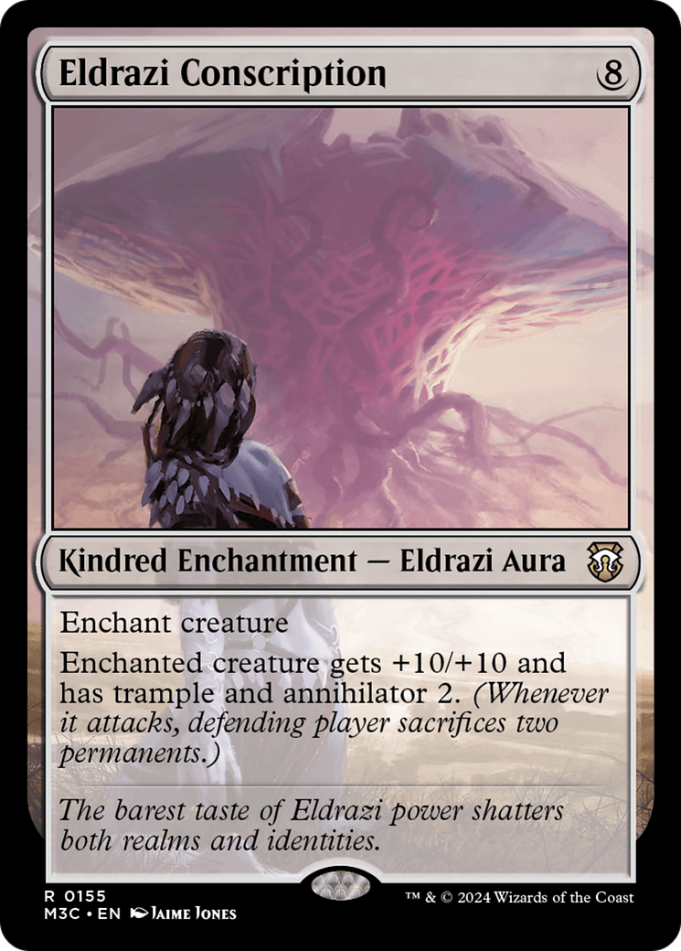 Eldrazi Conscription (Ripple Foil) [Modern Horizons 3 Commander] | Silver Goblin