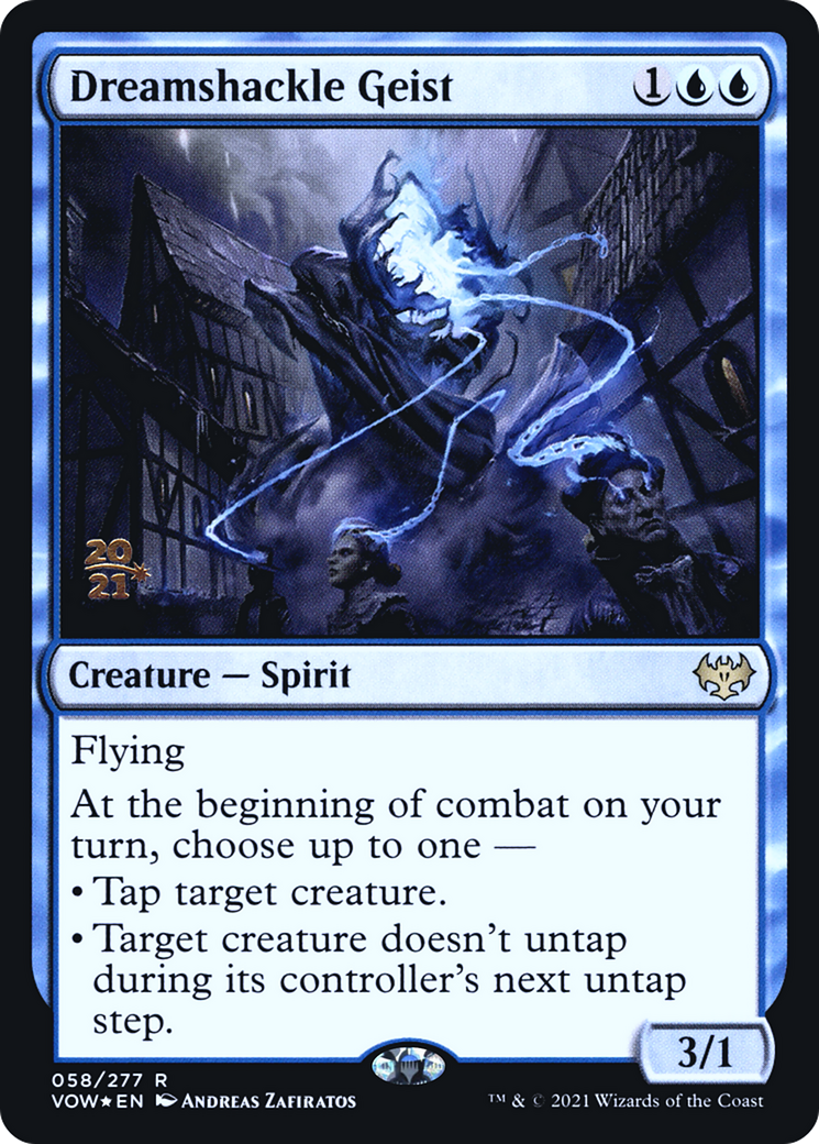 Dreamshackle Geist [Innistrad: Crimson Vow Prerelease Promos] | Silver Goblin