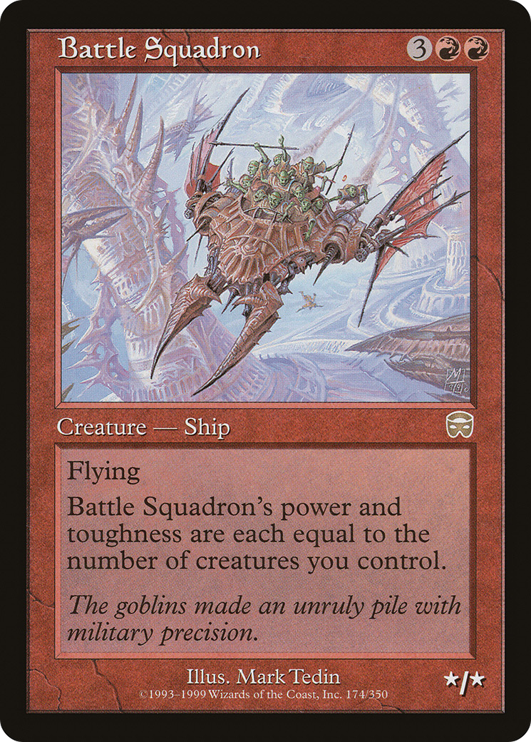 Battle Squadron [Mercadian Masques] | Silver Goblin