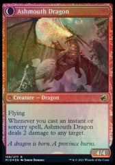 Smoldering Egg // Ashmouth Dragon [Innistrad: Midnight Hunt Prerelease Promos] | Silver Goblin