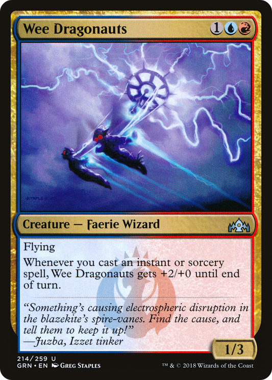 Wee Dragonauts [Guilds of Ravnica] Foil
