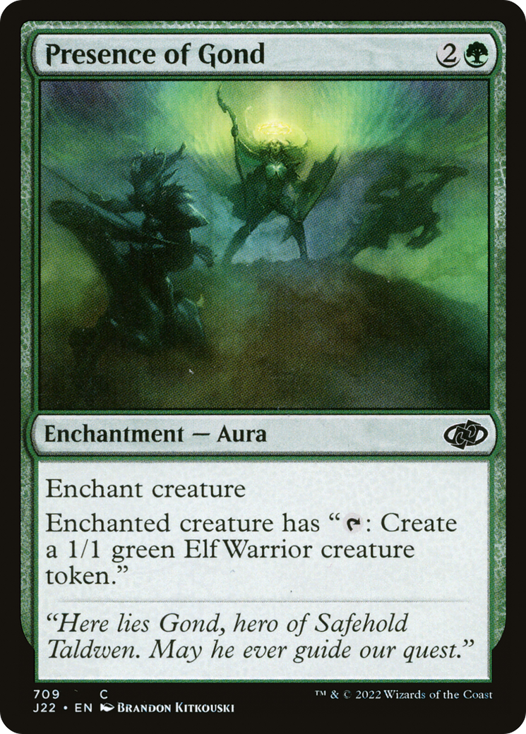 Presence of Gond [Jumpstart 2022]