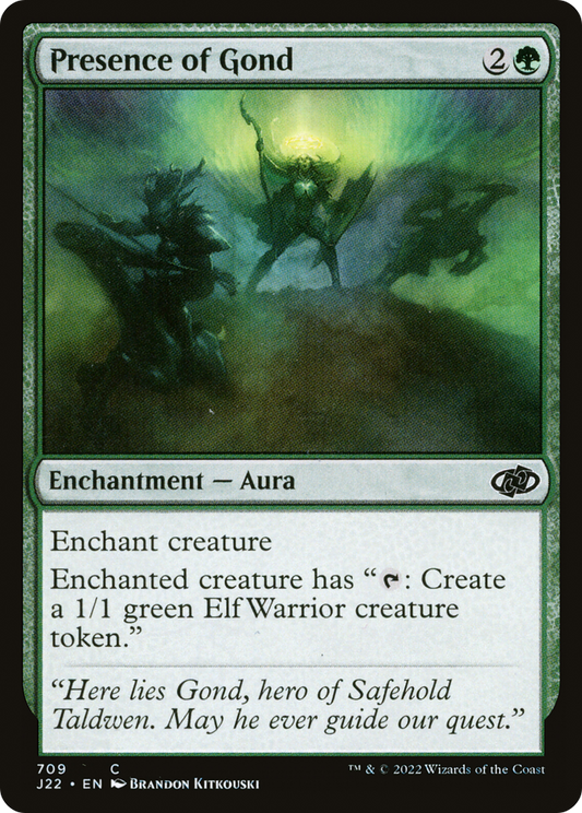 Presence of Gond [Jumpstart 2022]