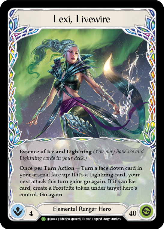 Lexi, Livewire [HER043] (Promo)  Cold Foil | Silver Goblin