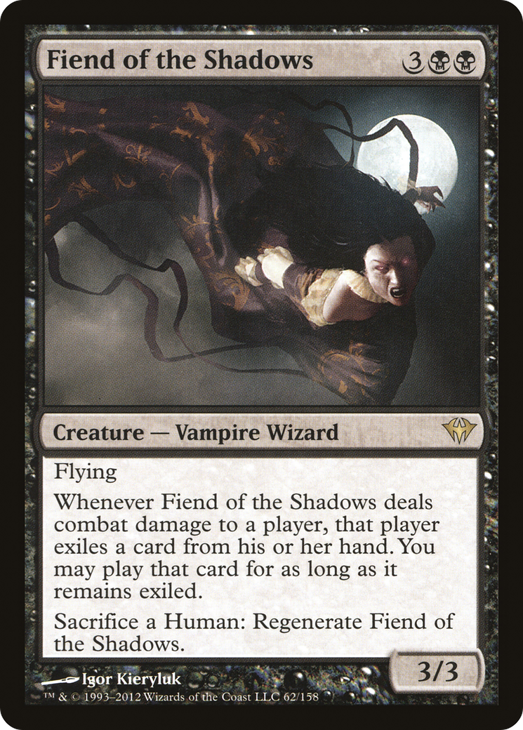 Fiend of the Shadows [Dark Ascension] | Silver Goblin