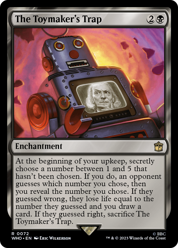 The Toymaker's Trap [Doctor Who] Foil