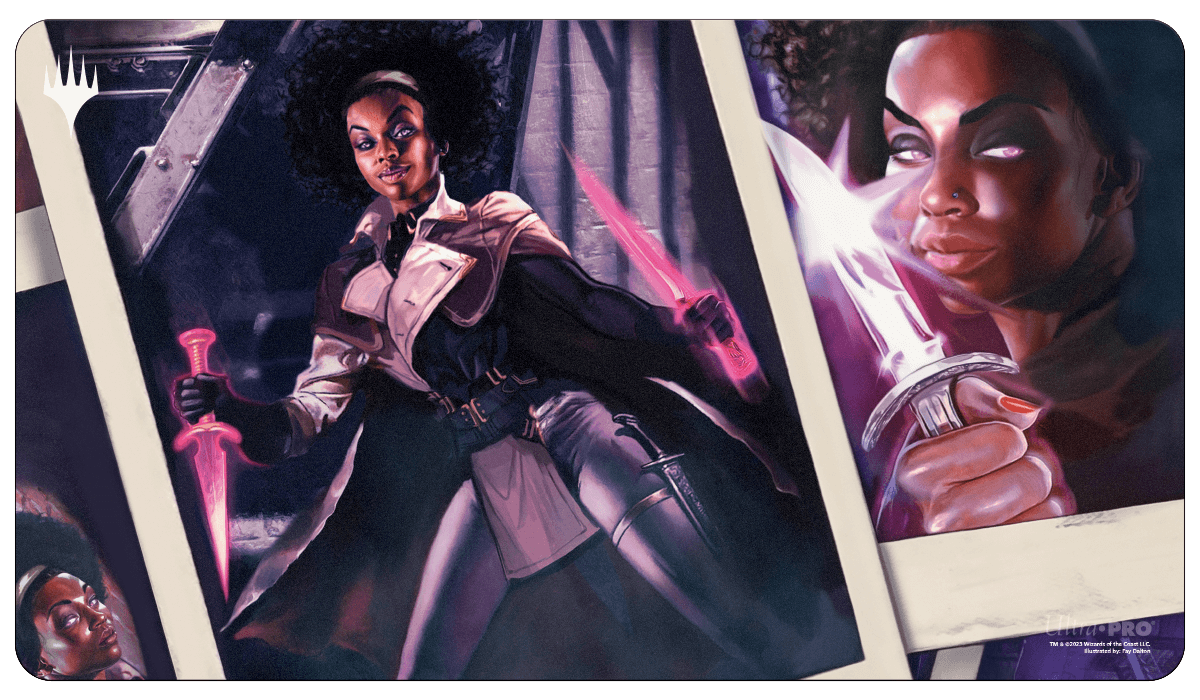 Murders at Karlov Manor Playmat Kaya, Spirits’ Justice-Silver Goblin