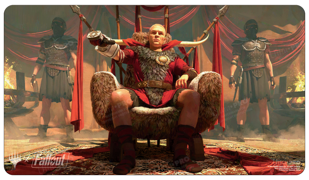 Fallout Playmat Caesar, Legion’s Emperor-Silver Goblin