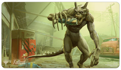 Fallout Playmat Tarmogoyf-Silver Goblin