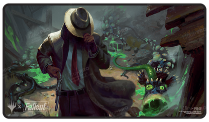 Fallout Playmat Stiched Mysterious Stranger-Silver Goblin