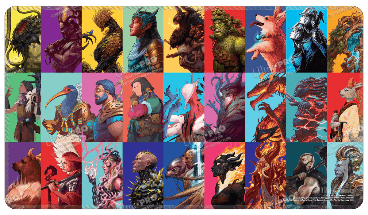 Modern Horizons 3 Playmat Stiched Pop Art Medley | Silver Goblin