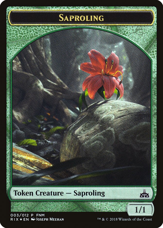 Illusion // Saproling Double-Sided Token [Friday Night Magic 2018] | Silver Goblin