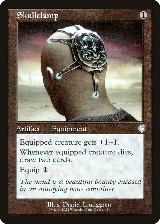 Skullclamp (Retro) [The Brothers' War Commander]