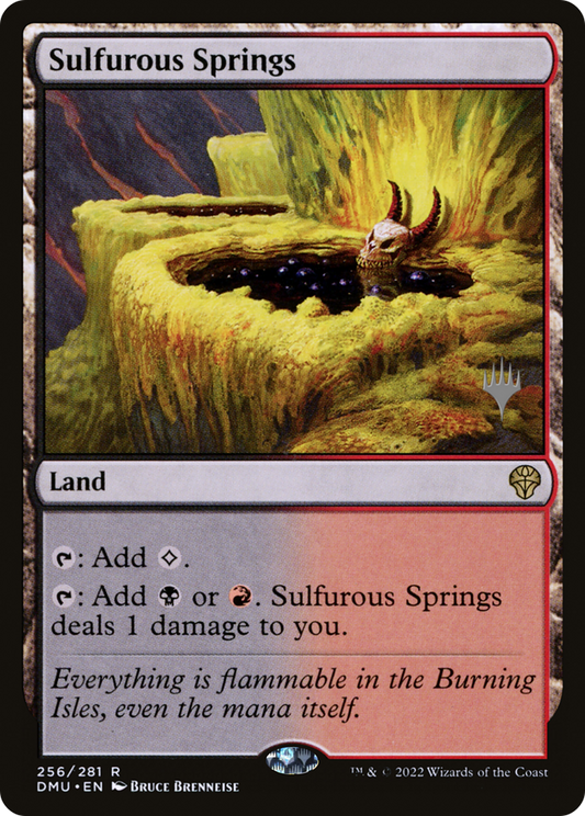 Sulfurous Springs (Promo Pack) [Dominaria United Promos]
