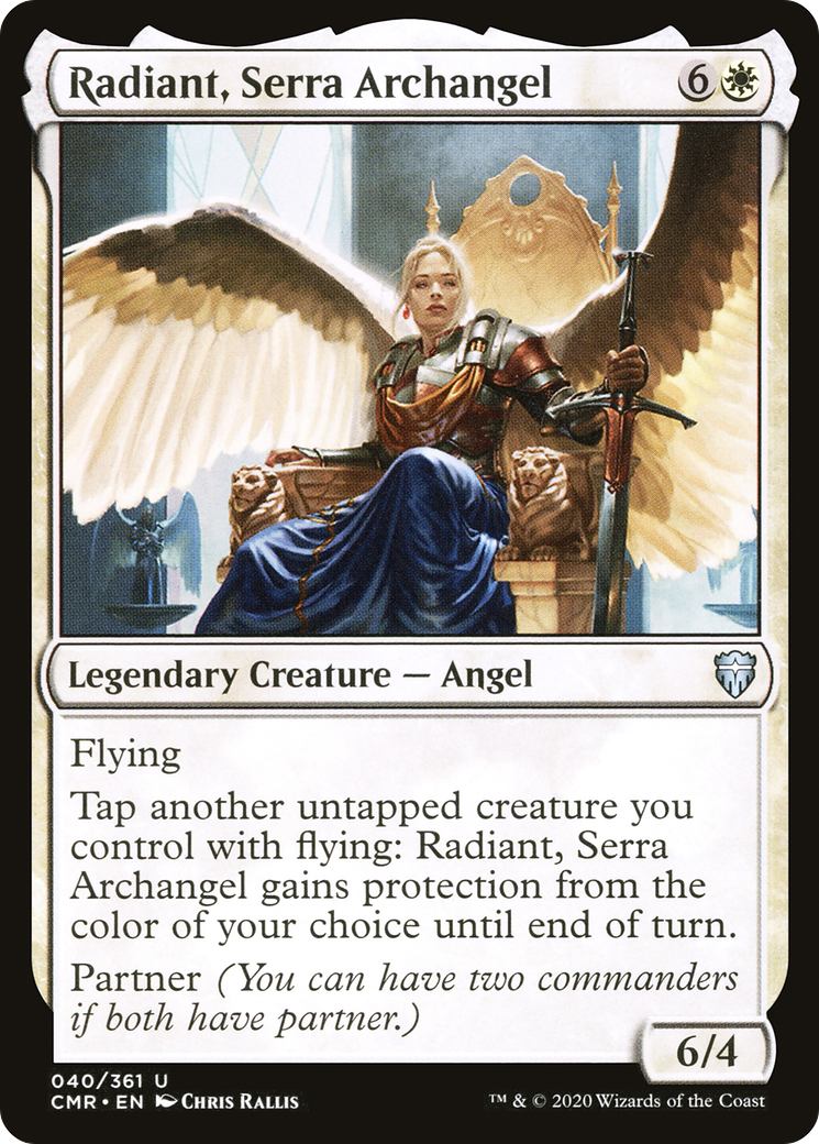 Radiant, Serra Archangel [Commander Legends] | Silver Goblin